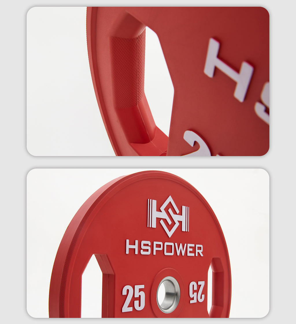 Hansu Hand-Grip Rubber Plates (150KG Set)