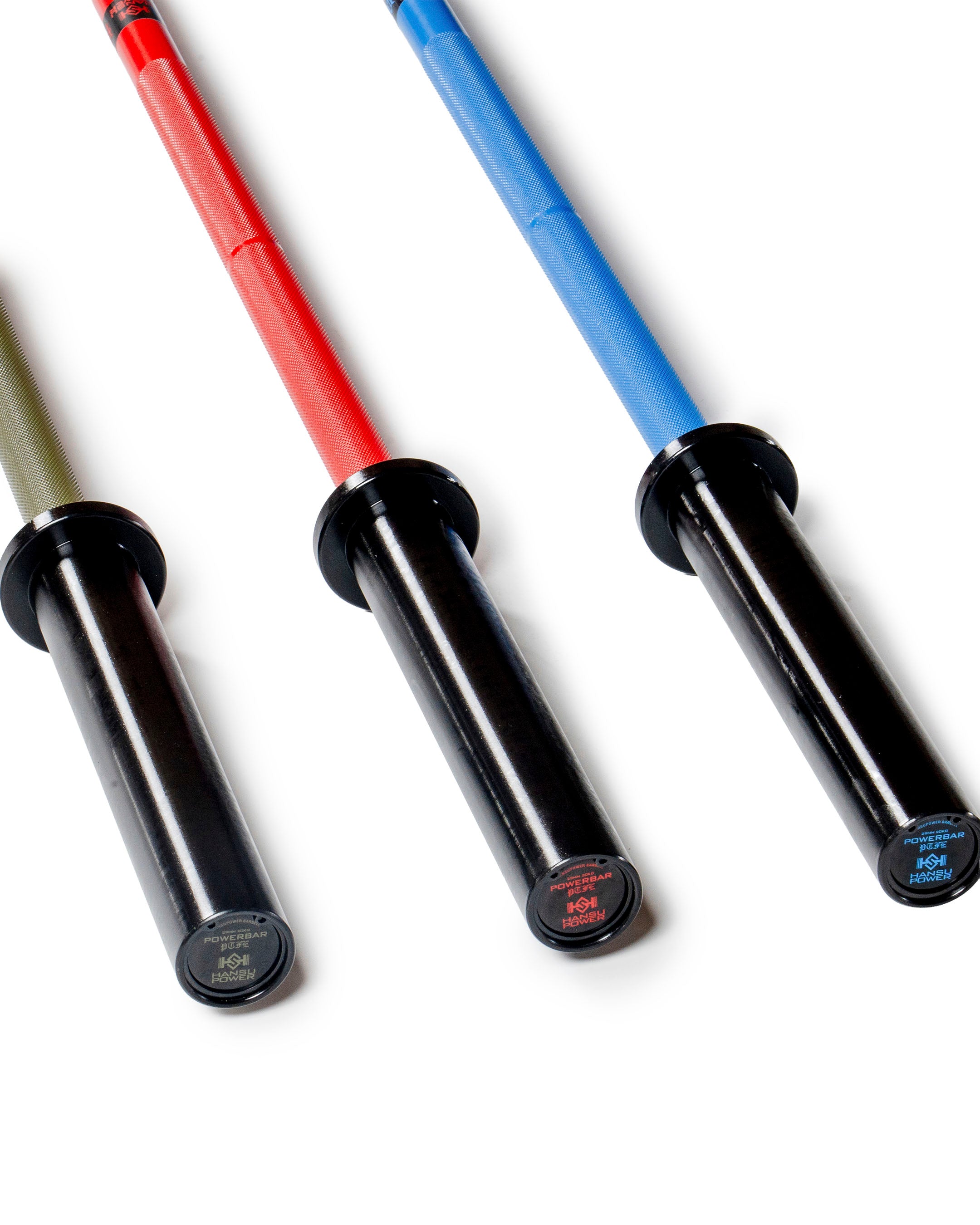 Colored Competition Powerlifting Bar