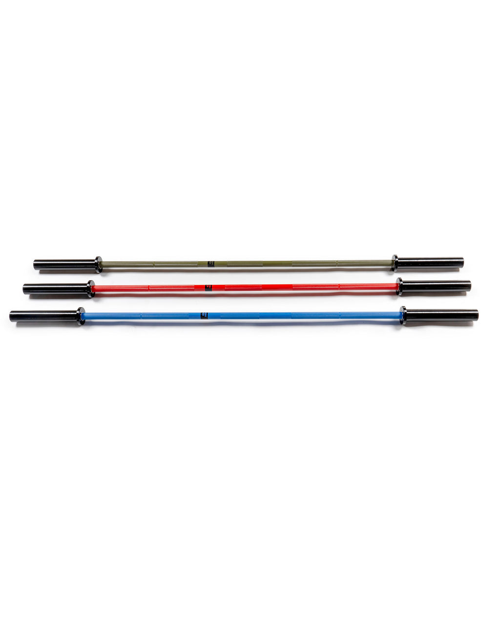 Colored Competition Powerlifting Bar
