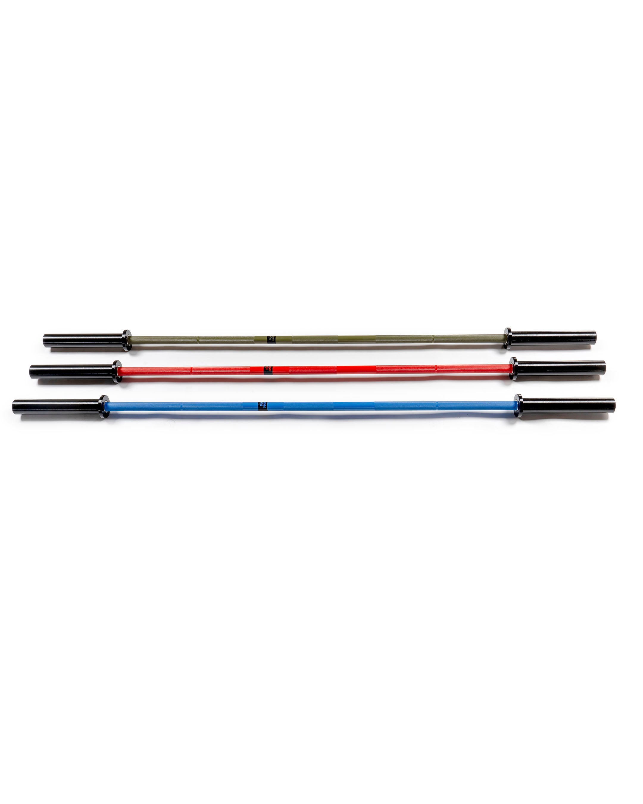 Colored Competition Powerlifting Bar