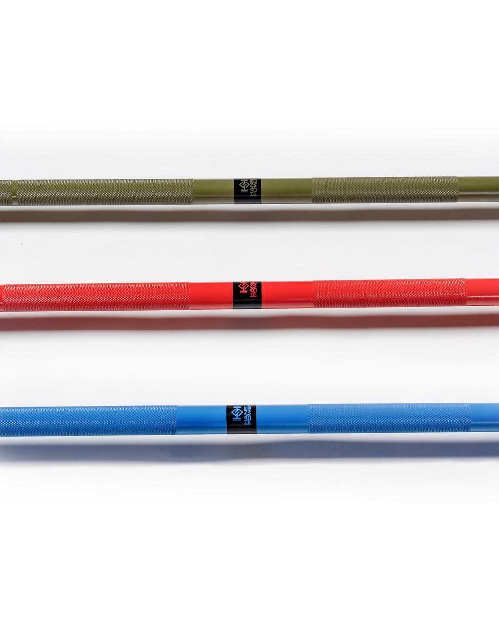 Colored Competition Powerlifting Bar
