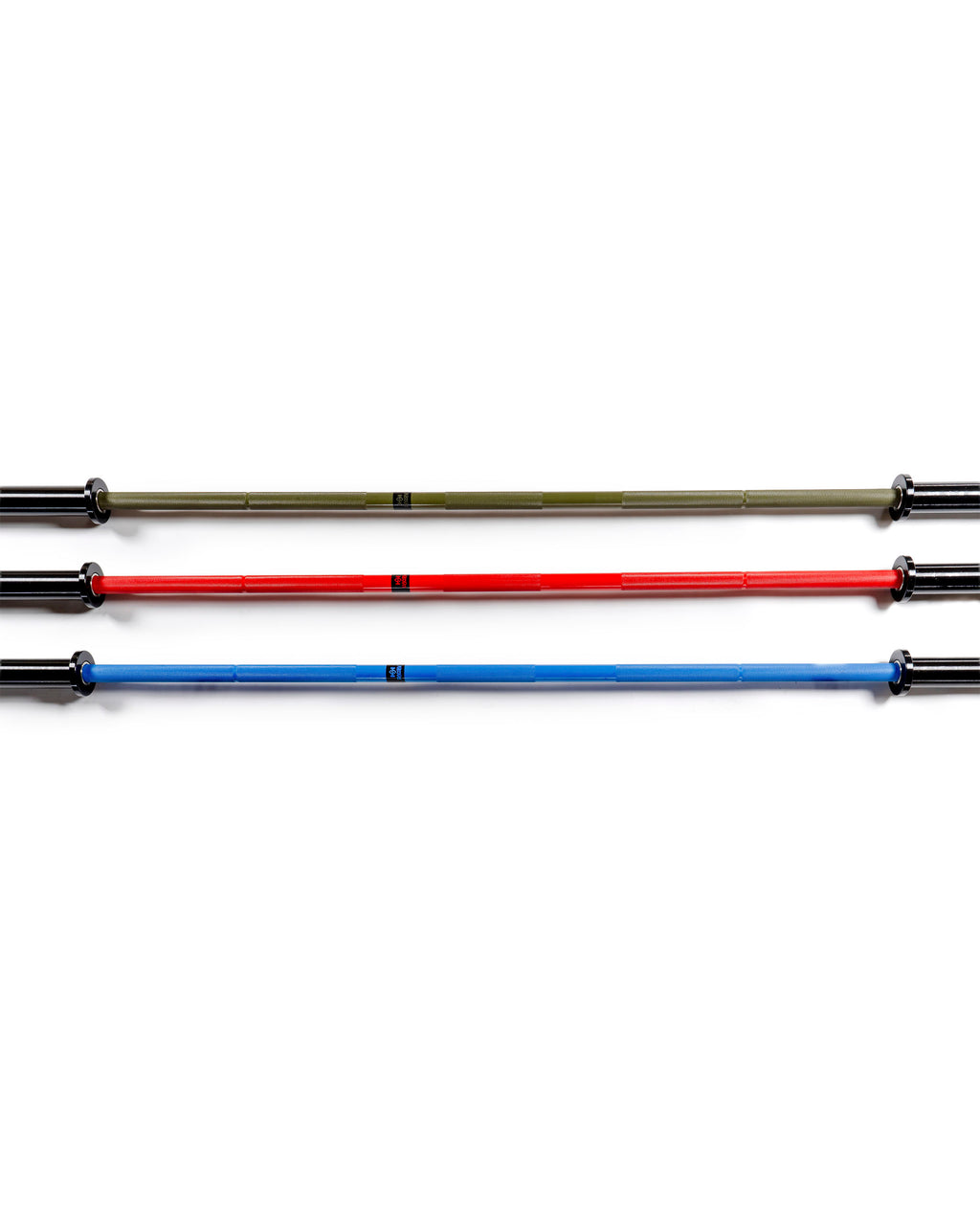 Colored Competition Powerlifting Bar