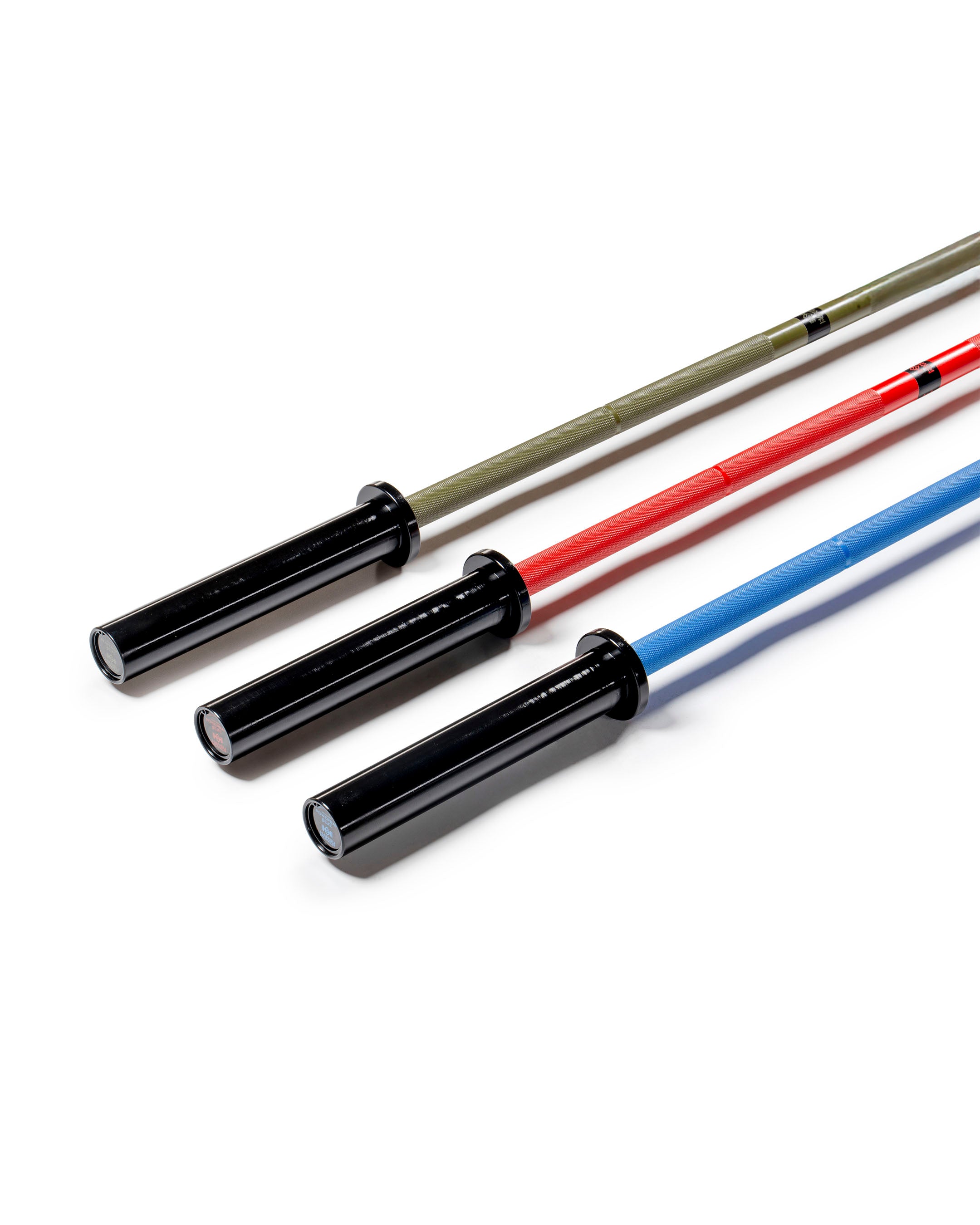 Colored Competition Powerlifting Bar