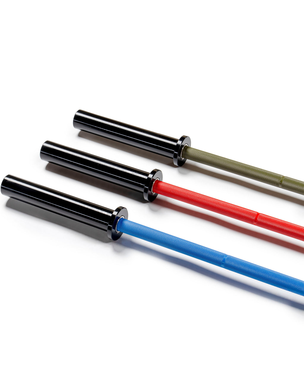 Colored Competition Powerlifting Bar