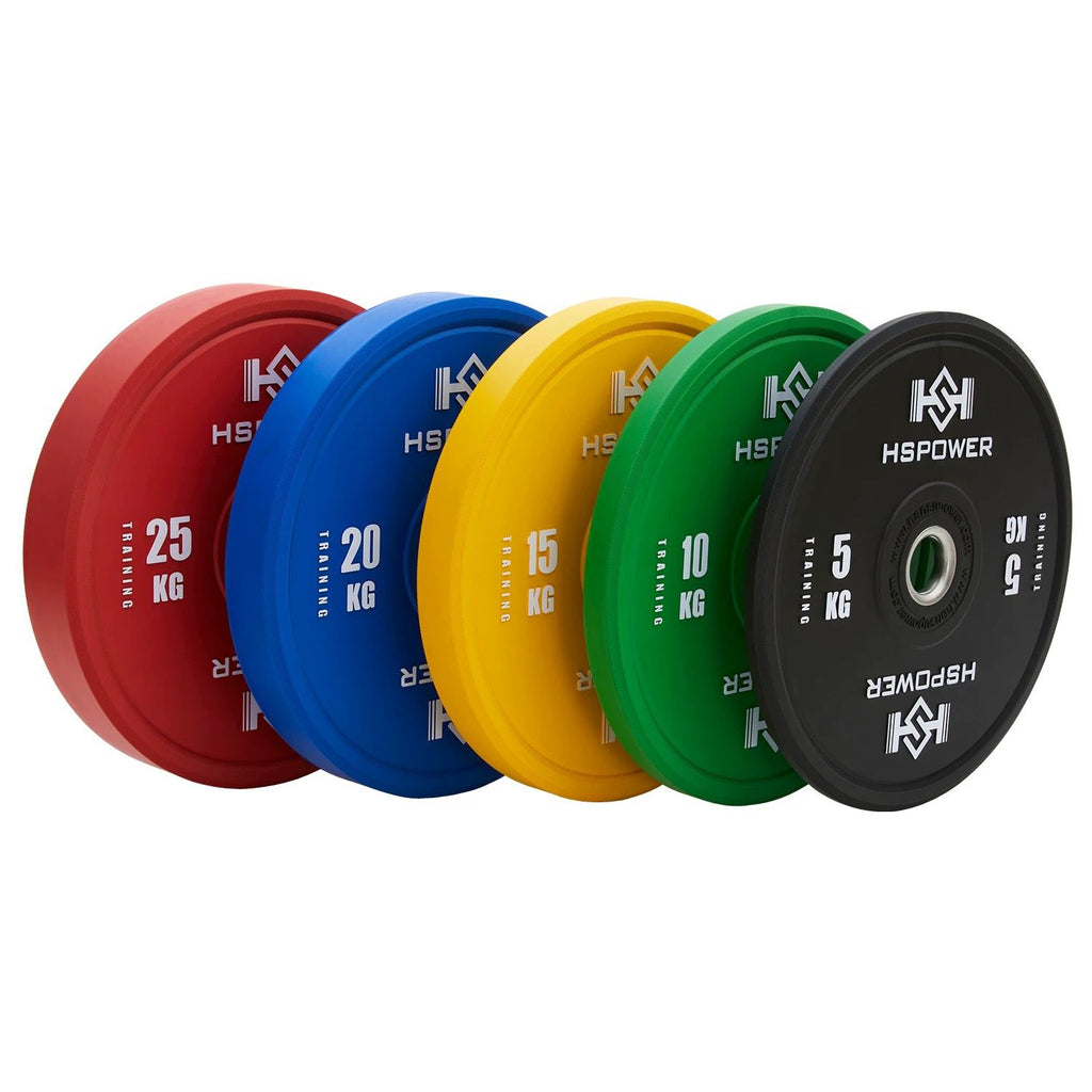 Hansu Colored Bumper Plates (150KG Set)